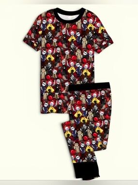 Horror Bamboo Pj Set